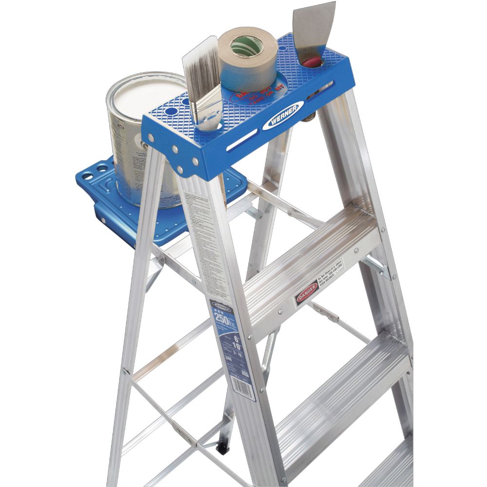 Werner 365 5ft Type I Aluminum Stepladder - 3