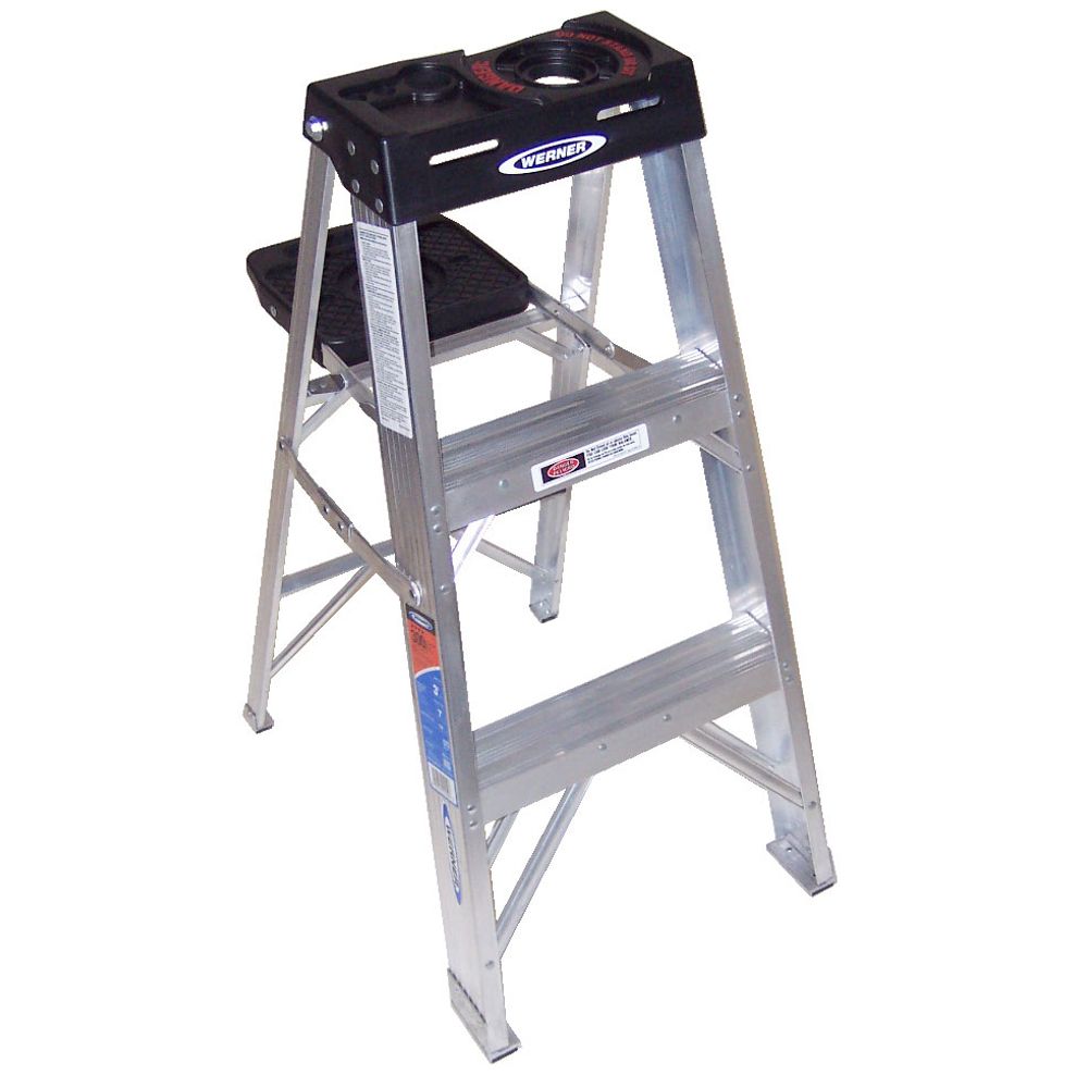 Werner 373 3ft Type IA Aluminum Stepladder