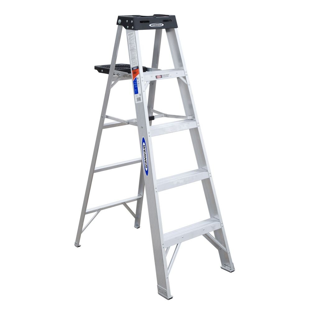 Werner 375 5ft Type IA Aluminum Stepladder