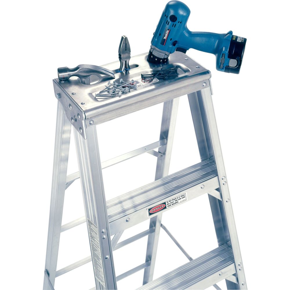 Werner 404 4ft Type IAA Aluminum Stepladder - 2