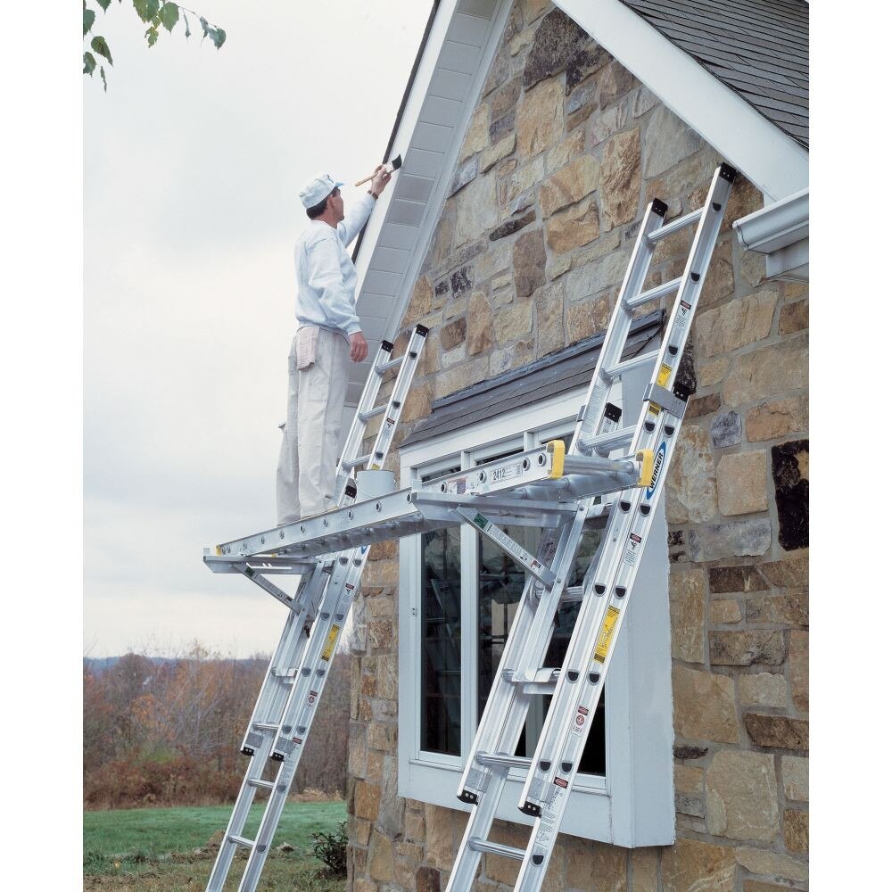 Werner AC10-20-02 2 Rung Long Body Ladder Jack - 3