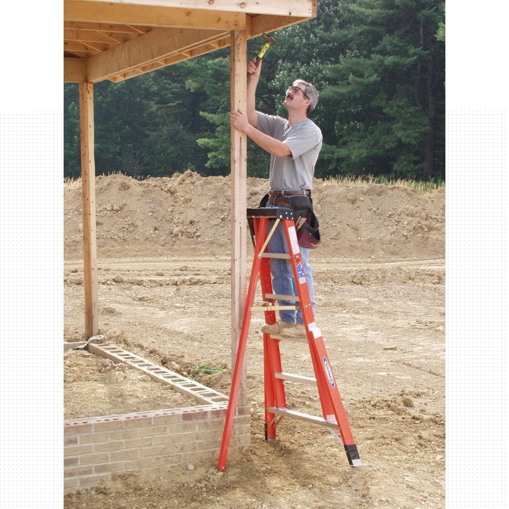 Werner FTP6204 4ft Type IA Fiberglass Tripod Ladder - 12
