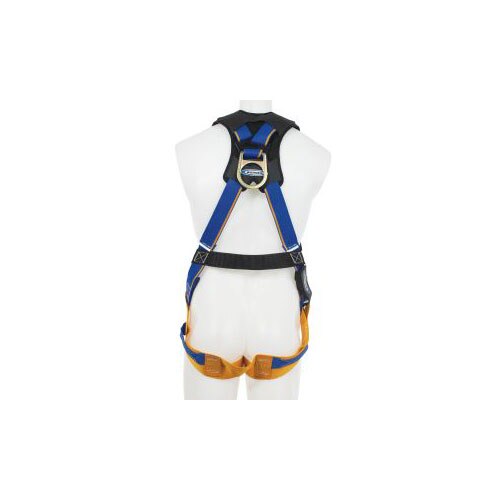 Werner H143002 Blue Armor,Retrieval,3 D Ring,Harness,M/L,Chest & Leg Buckle - 3