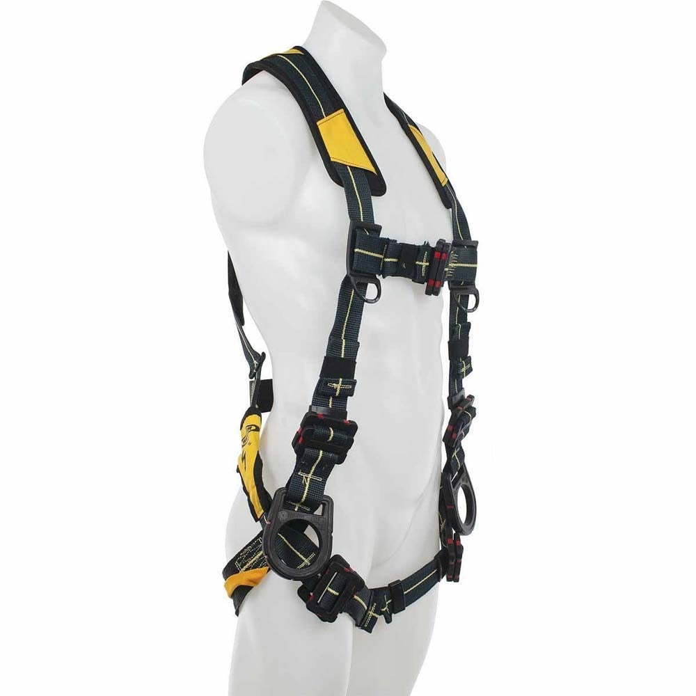Werner H934005 Blue Armor Arc Flash Positioning Harness, Pass Through Legs (XXL) - 3