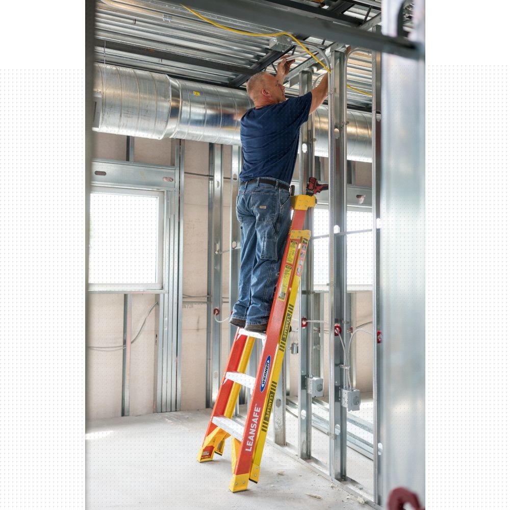 Werner L6204 4ft Type IA Fiberglass Leaning Ladder - 6
