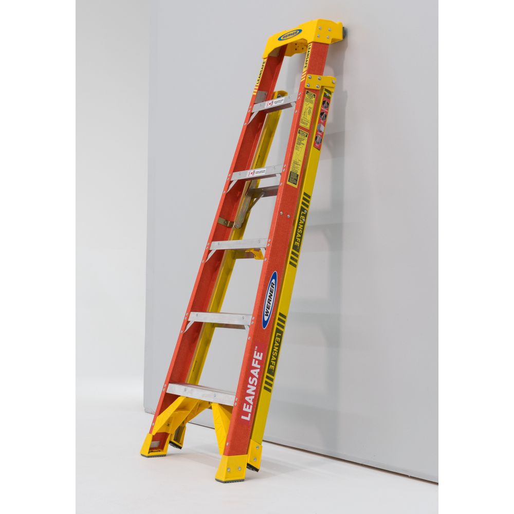 Werner L6204 4ft Type IA Fiberglass Leaning Ladder - 8