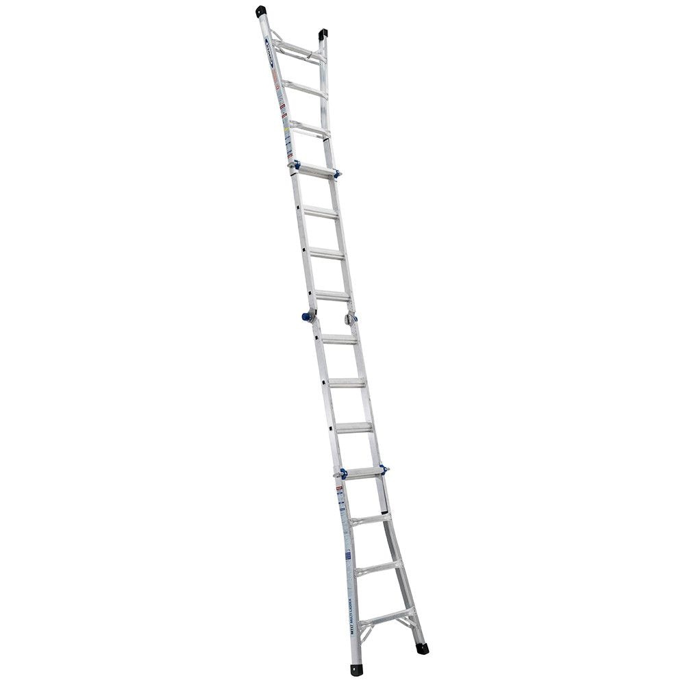 Werner MT-17 18' Reach Multi-Position Ladder, 300lb Capacity 17' Type IA - 5