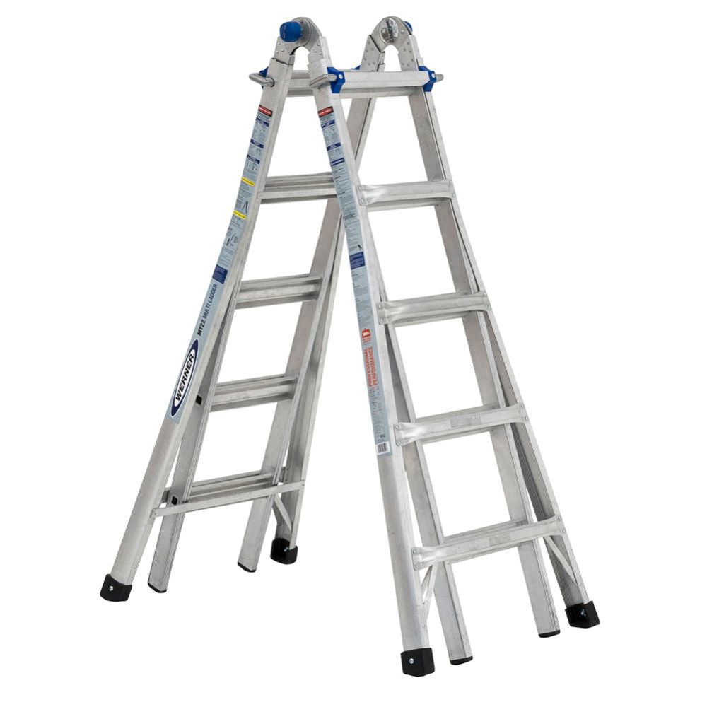 Werner MT-22 22' Reach Multi-Position Ladder, 300lb Capacity 22' Type IA - 2