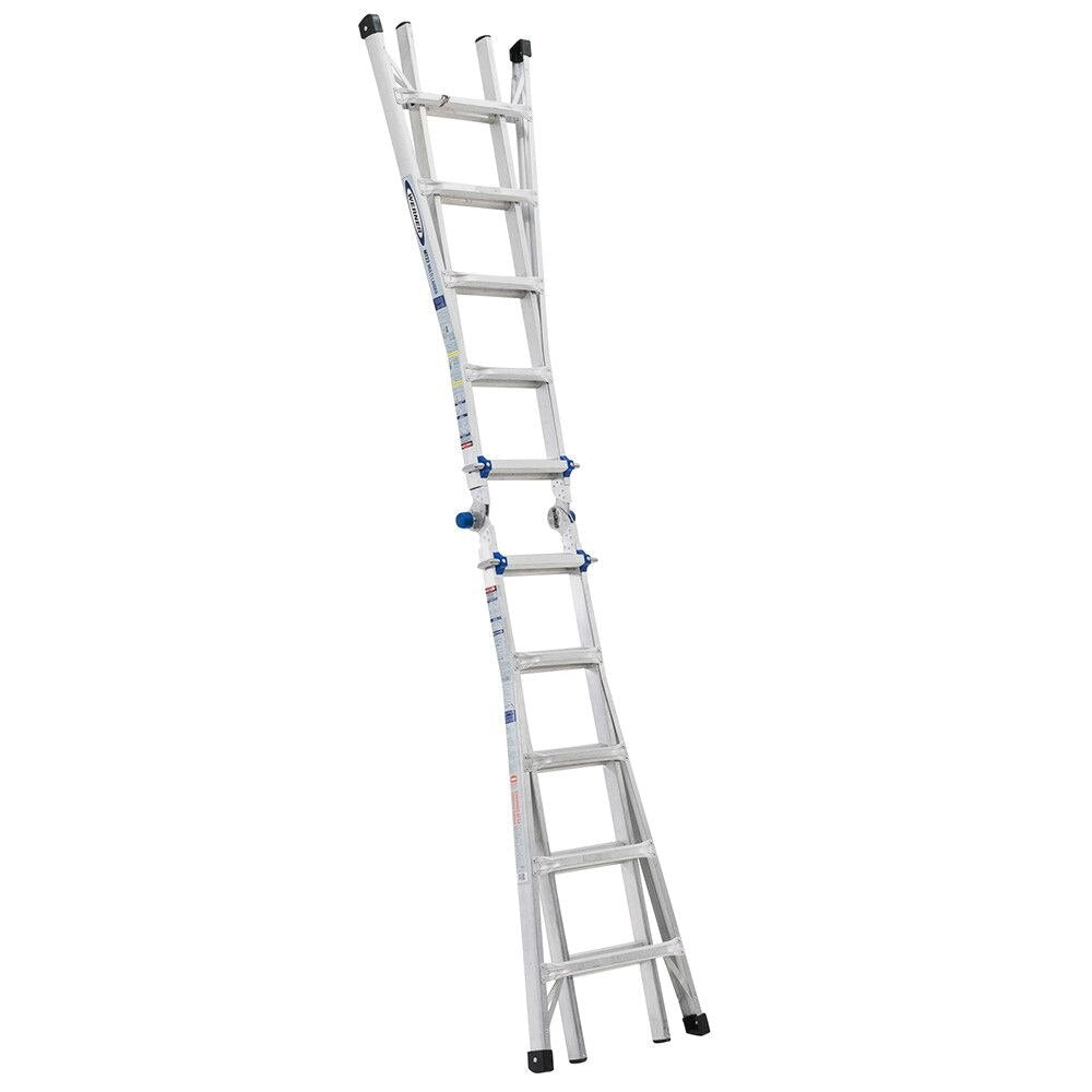Werner MT-22 22' Reach Multi-Position Ladder, 300lb Capacity 22' Type IA - 4