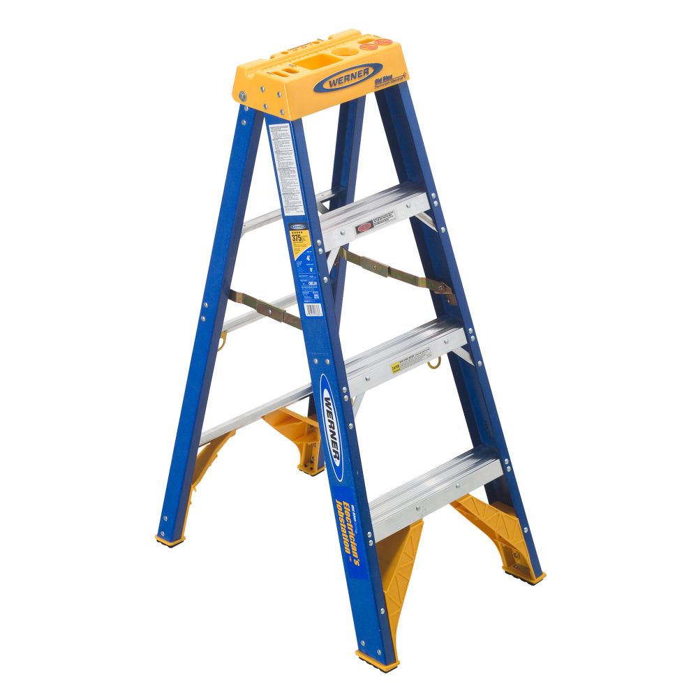 Werner OBEL04 4ft Type IAA Fiberglass Electricians JobStation