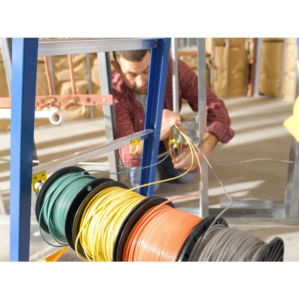 Werner OBEL04 4ft Type IAA Fiberglass Electricians JobStation - 7