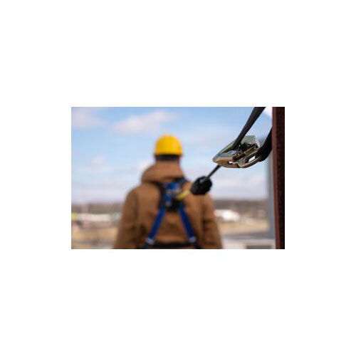 Werner R430006TB 9' Bantam Tie-Back Web Self-Retracting Lifeline w Snap Hook - 4