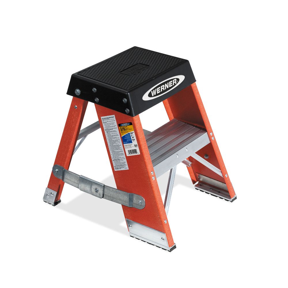 Werner SSF02 2ft Type IAA Fiberglass Step Stand