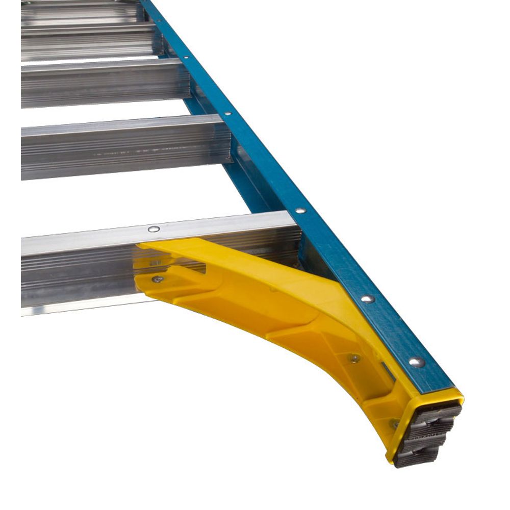 Werner T6004 4ft Type I Fiberglass Twin Ladder - 3