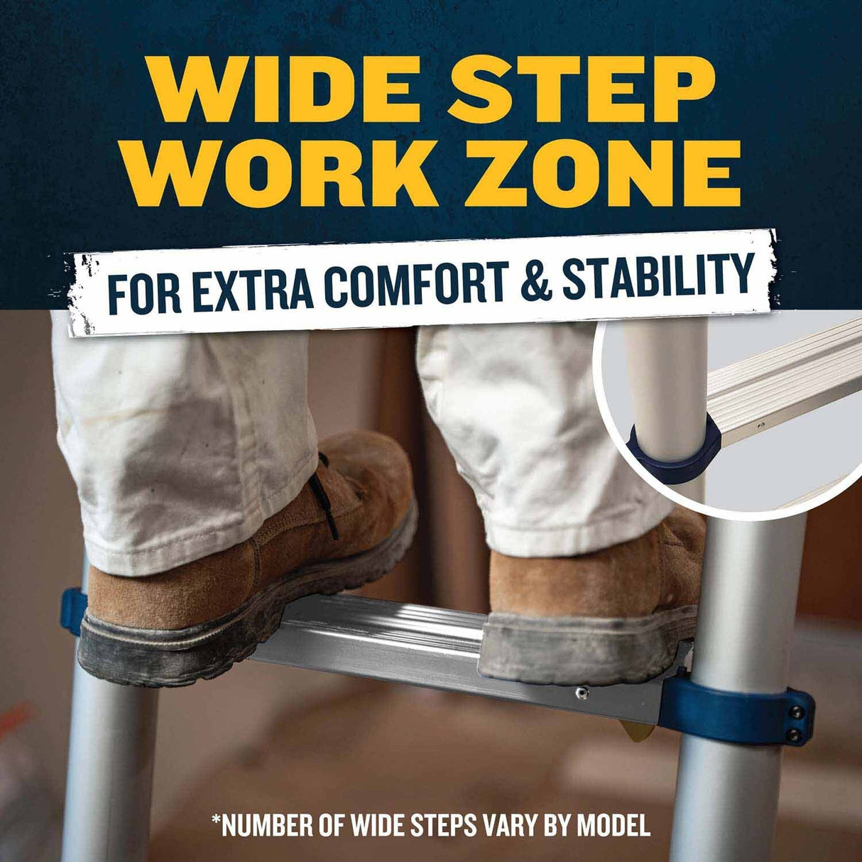 Werner TS1250 Telescoping Ladder 12.5ft Type IA Duty Rating - 4