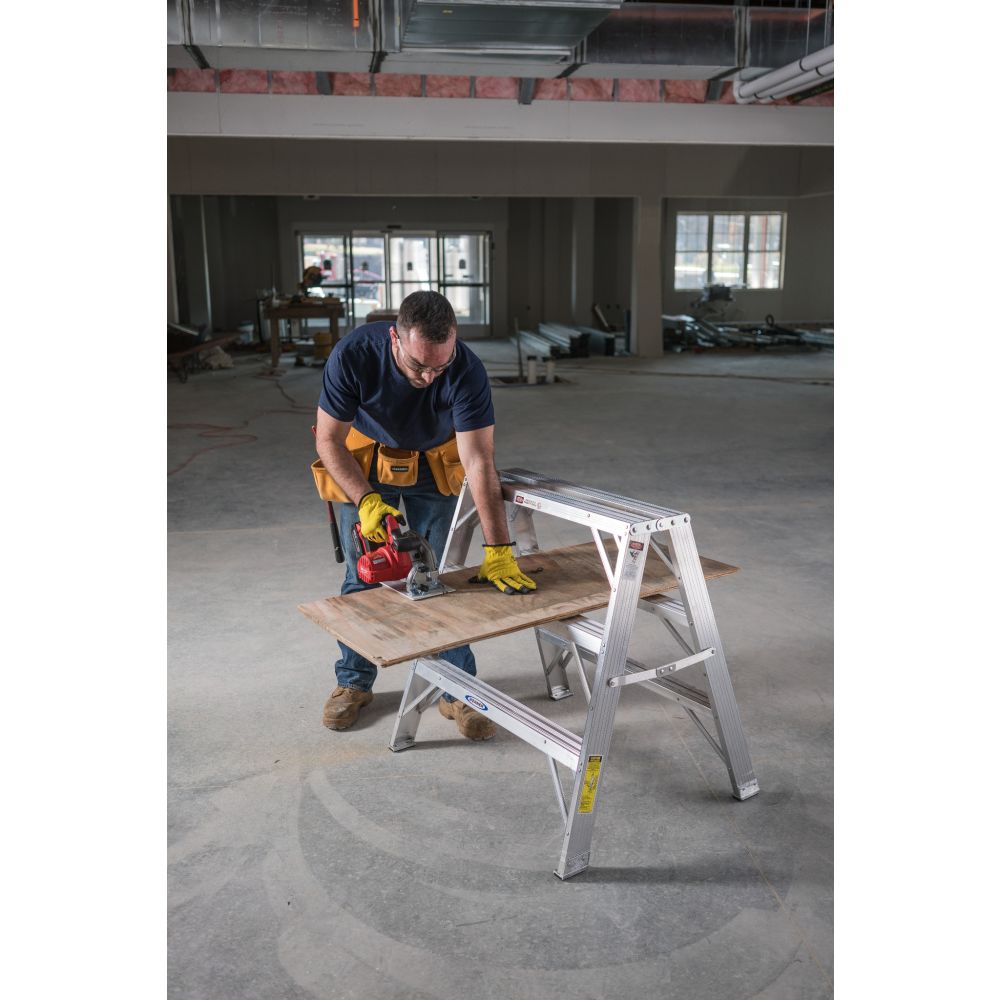Werner TW373-30 3ft Type IA Aluminum Work Stand - 2