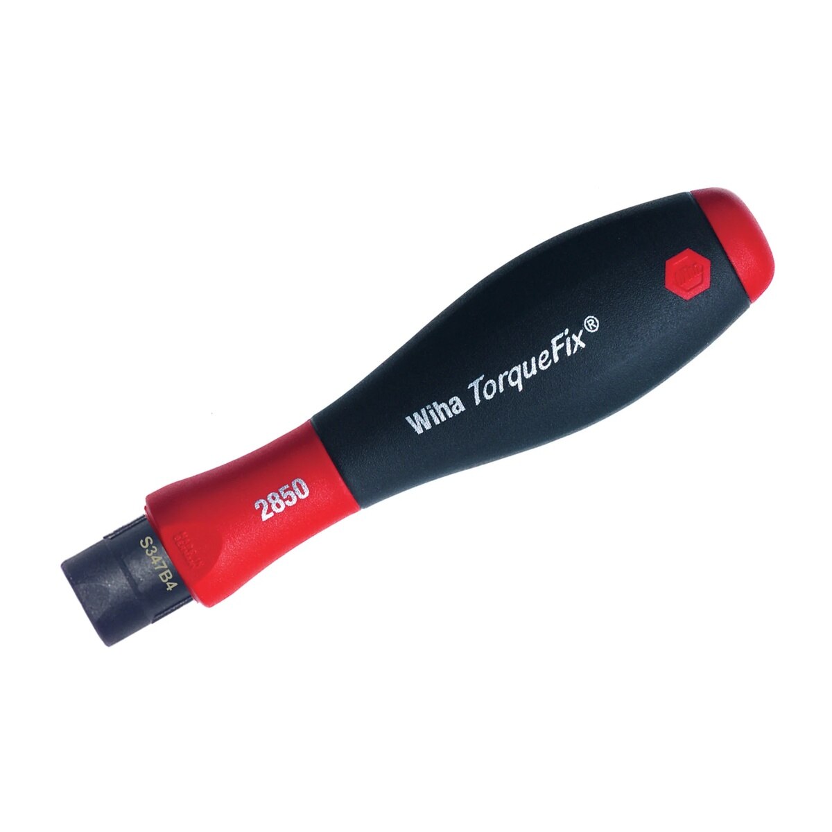 Wiha 28523 SoftFinish TorqueFix Pre-Set Torque Driver Handle 60" lbs