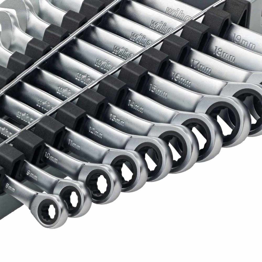 Wiha 30391 12 Piece Combination Ratchet Wrench Set - Metric - 3
