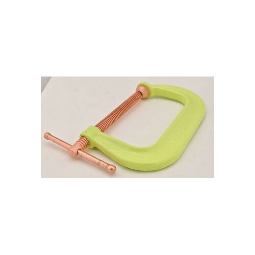 Wilton WL9-20483 Spark-Duty Drop Forged Hi-Vis C-Clamp 0-4" Opening Capacity