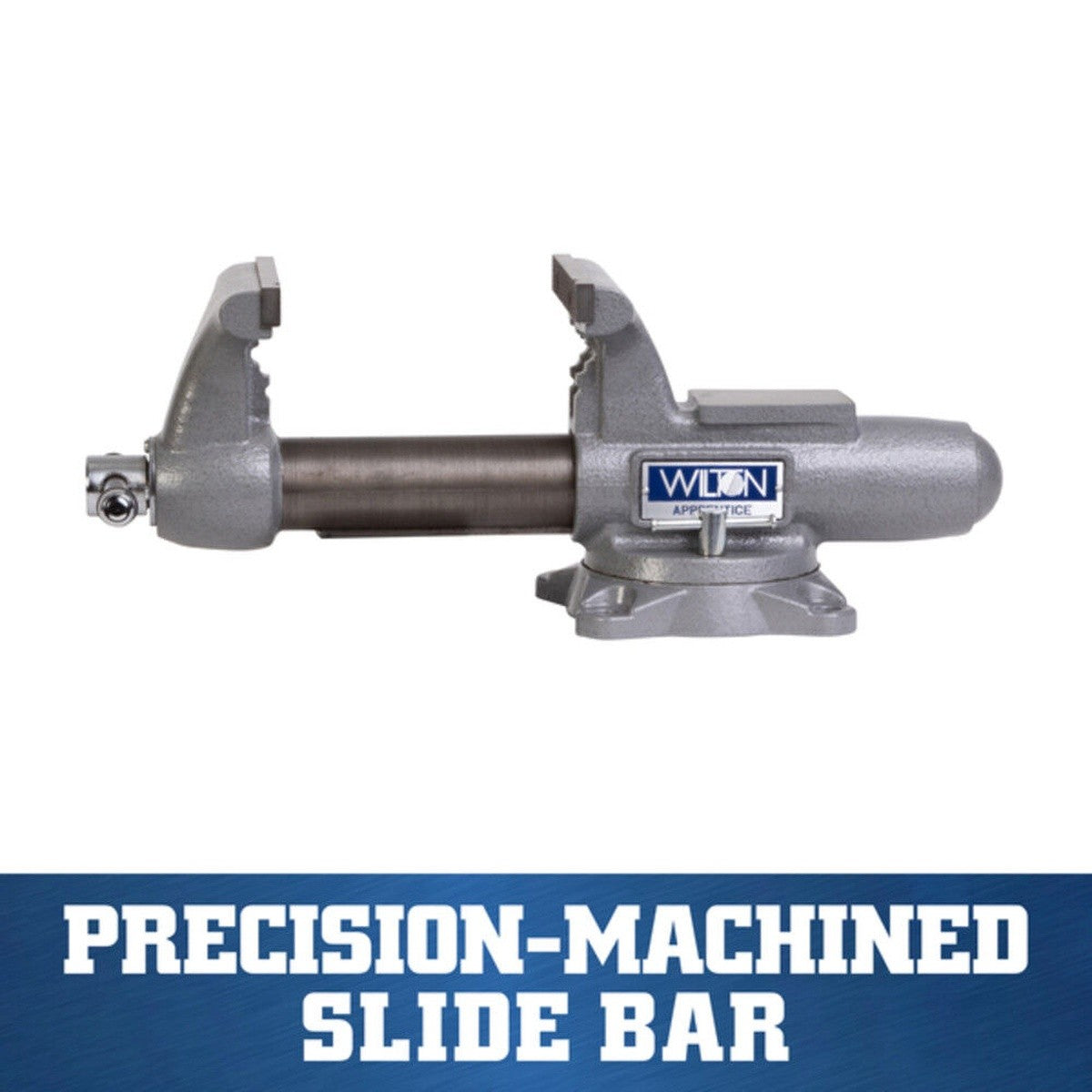 Wilton WL1-108 5" Apprentice Bench Vise with 360 Degree Swivel Base - 2