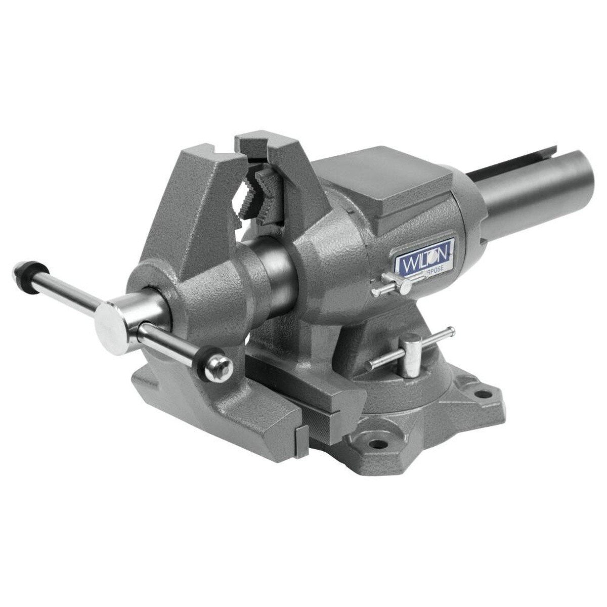 Wilton WL9-28845 650P Multi-Purpose Bench Vise with 6-1/2 in. Jaw Width and 360 Degree Rotating Head and Base - 2