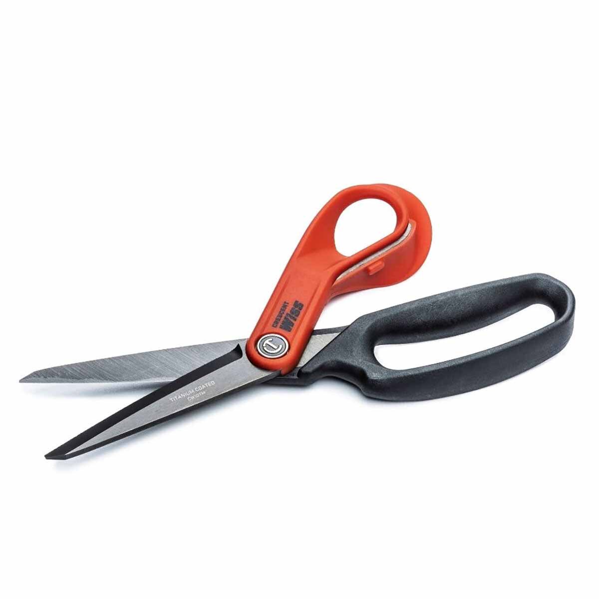 Crescent Wiss CW10TM 10" Heavy-Duty Titanium Coated Tradesman Shears - 4