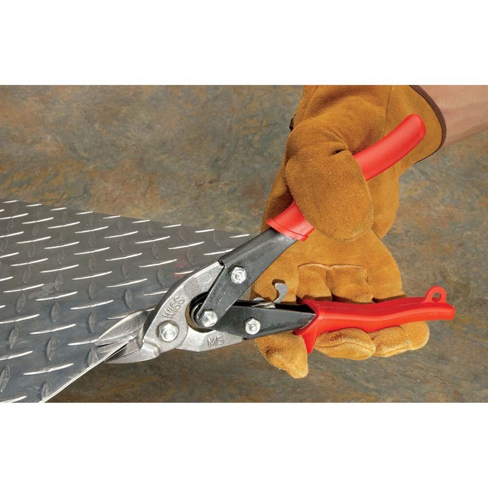 Crescent Wiss M5R 9-1/4" Bulldog Straight Snips - 6