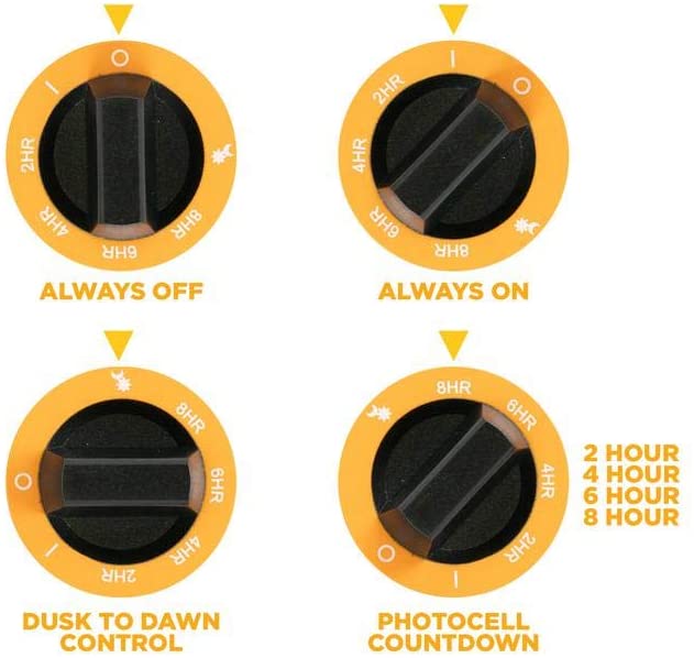 Woods 50121WD Outdoor Dusk to Dawn Lighting Timer, 1 Grounded Outlet - 2