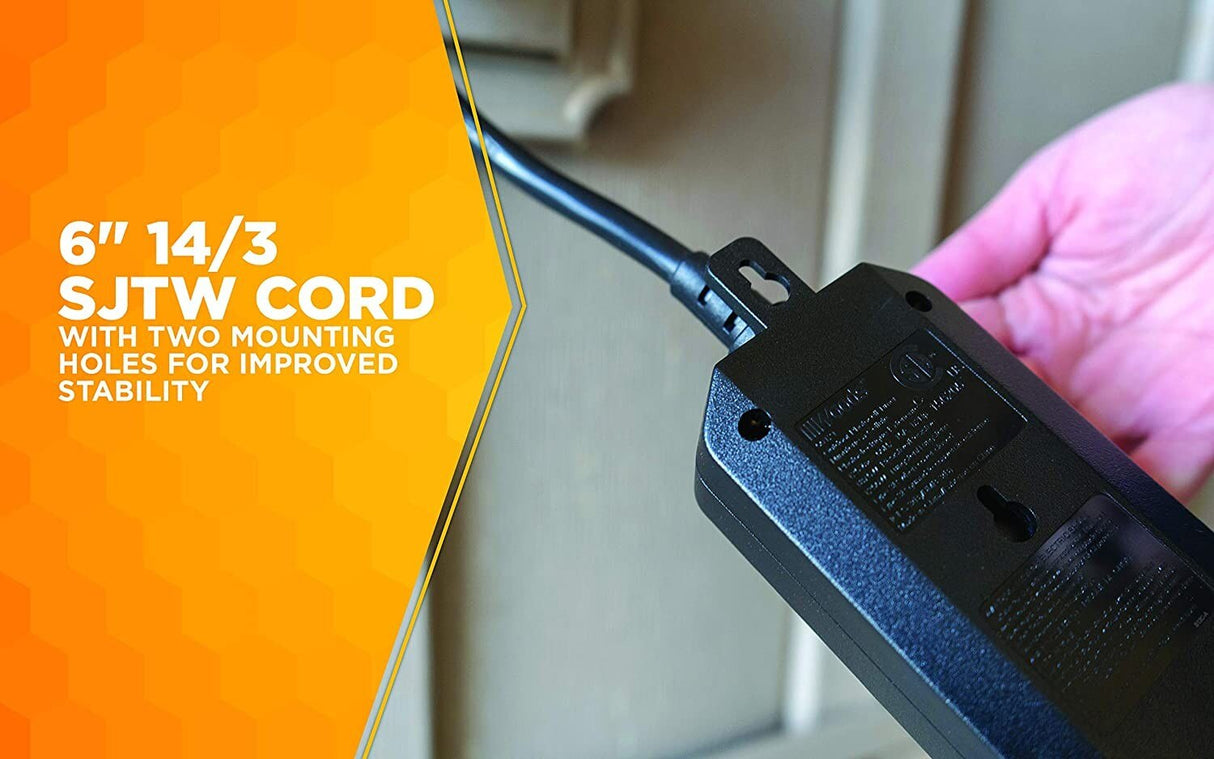 Woods 50121WD Outdoor Dusk to Dawn Lighting Timer, 1 Grounded Outlet - 7