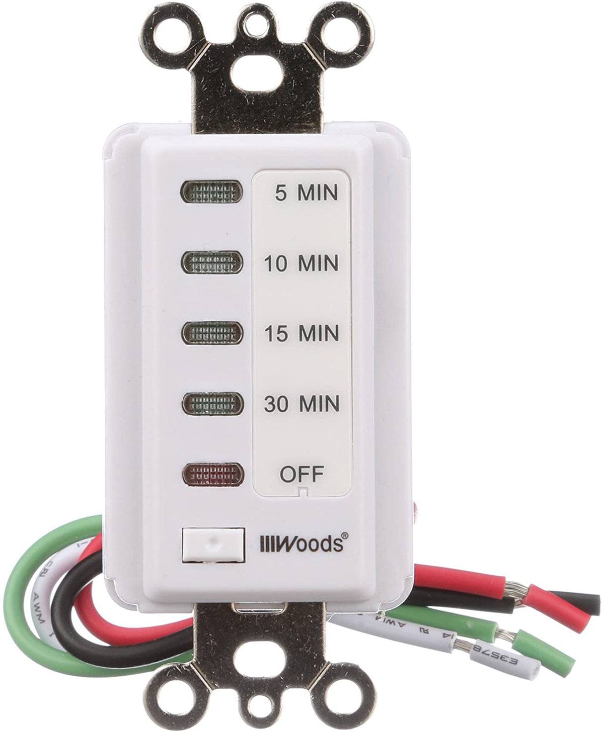 Woods 59007 59007WD In-Wall 30-Minute Decora Digital Countdown Timer - 4