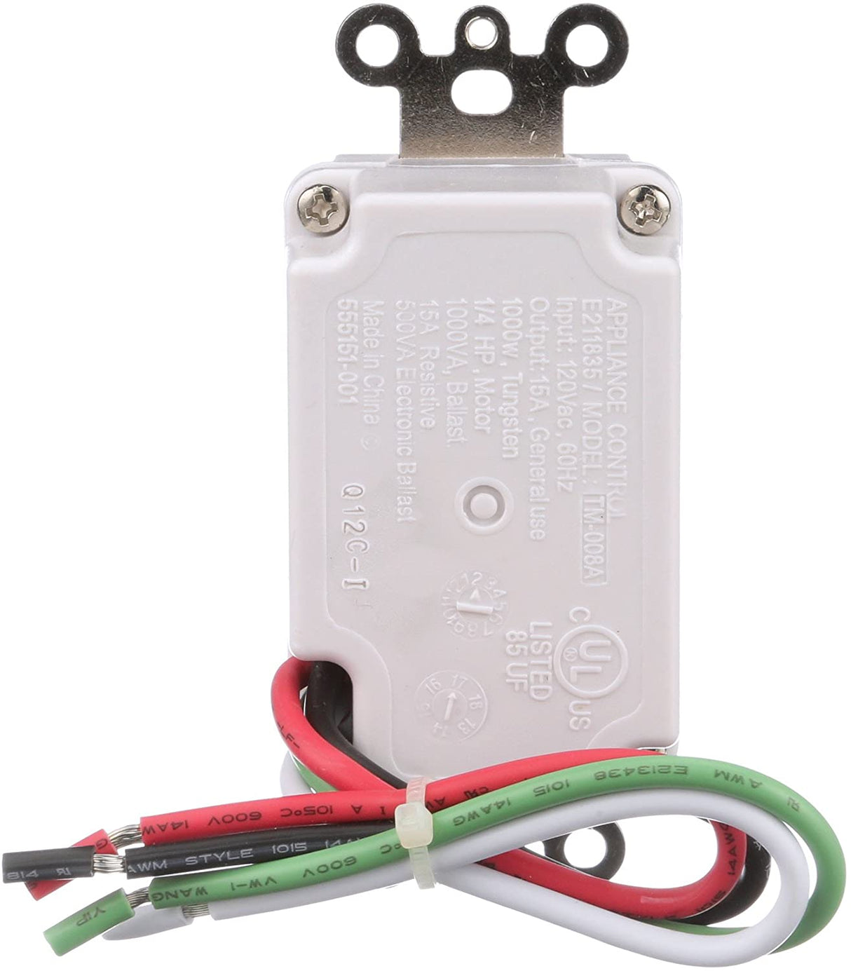 Woods 59007 59007WD In-Wall 30-Minute Decora Digital Countdown Timer - 6