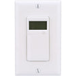 Woods 59020WD In-Wall Digital 7-Day Programmable Timer with No Neutral Wire, 125-Volt, 60-Hertz /