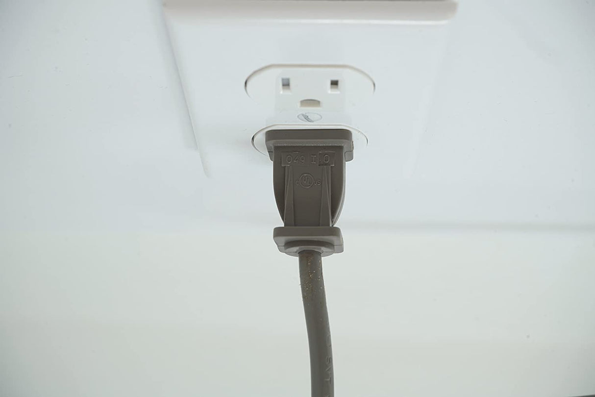 Woods 990547 16/2 SVT Small Appliance Extension Cord, 20-Foot, Gray - 6