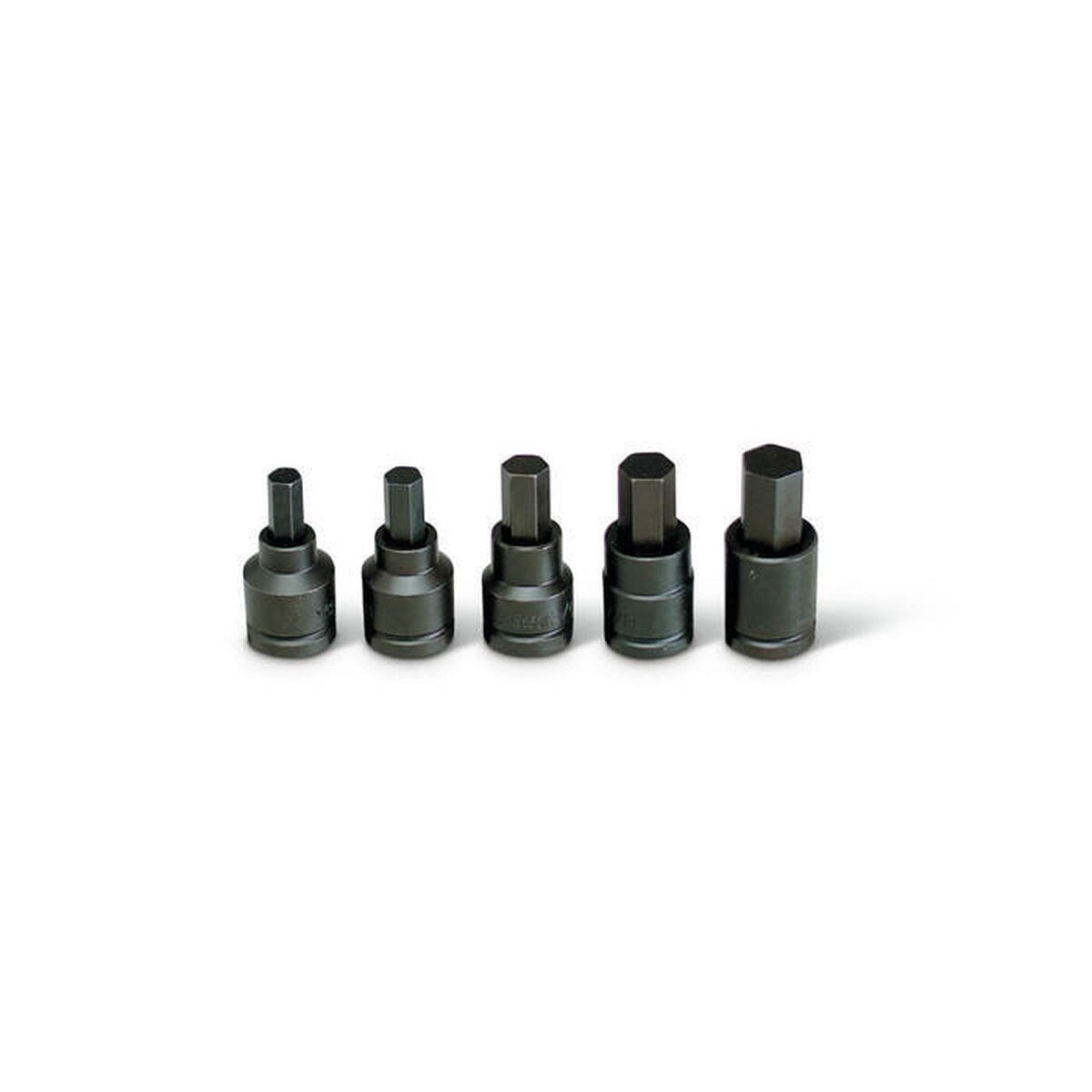 Wright Tool 606 3/4" Drive SAE Impact Hex Bit Socket Set 9/16" to 1" (5 Piece)