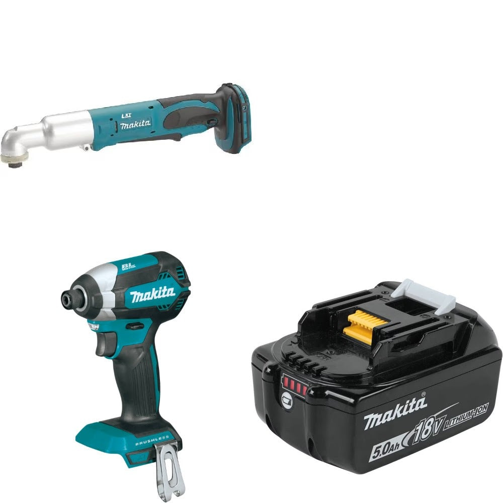 Makita XLT01Z Angle Impact Driver Kit W/ XDT13Z Driver and FREE Battery