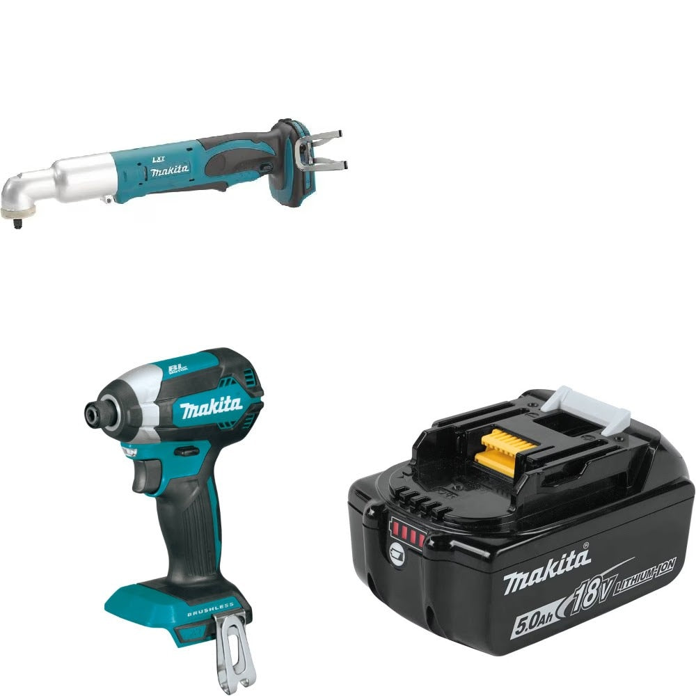 Makita XLT02Z Angle Impact Wrench Kit W/ XDT13Z Driver and FREE Battery