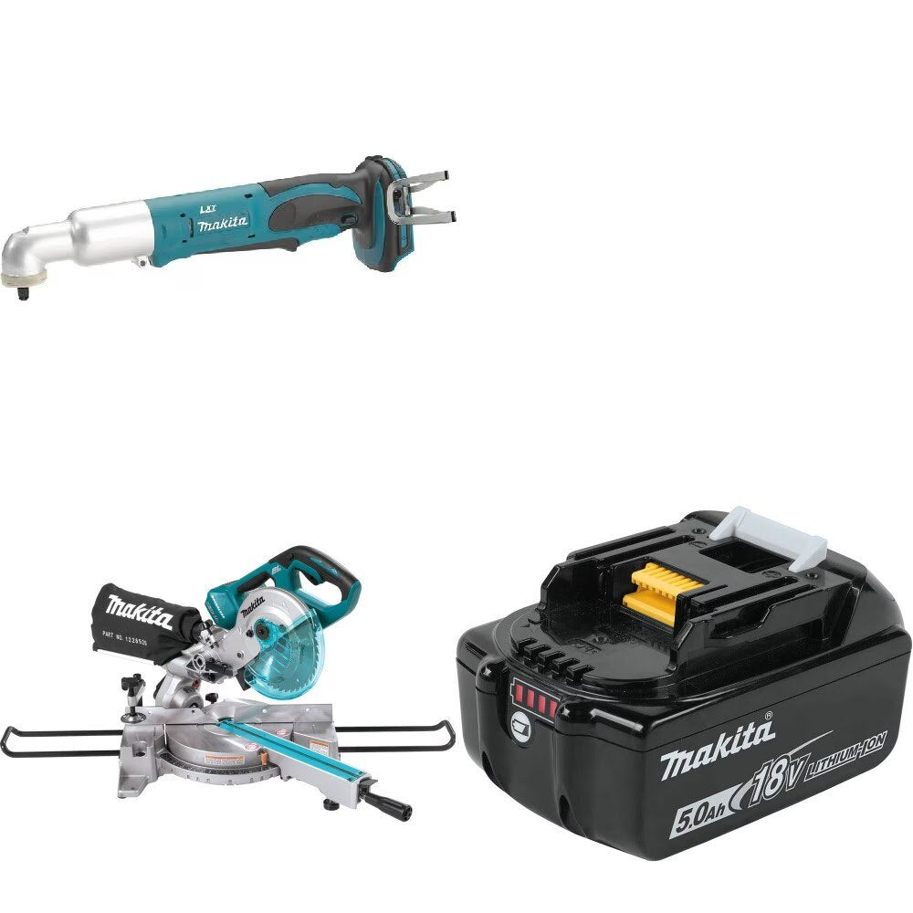 Makita XLT02Z Angle Impact Wrench Kit W/ Miter Saw and FREE Battery