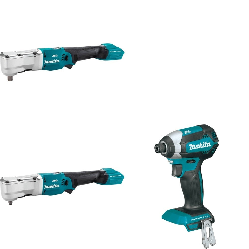 Makita XLT03Z Angle Impact Wrench W/ XLT05Z Angle Impact Wrench and FREE XDT13Z Impact Driver