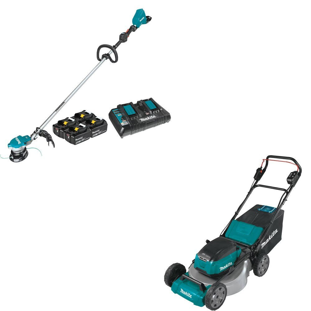 Makita XRU15PT1 String Trimmer Kit W/ FREE XML07Z 21in Lawn Mower
