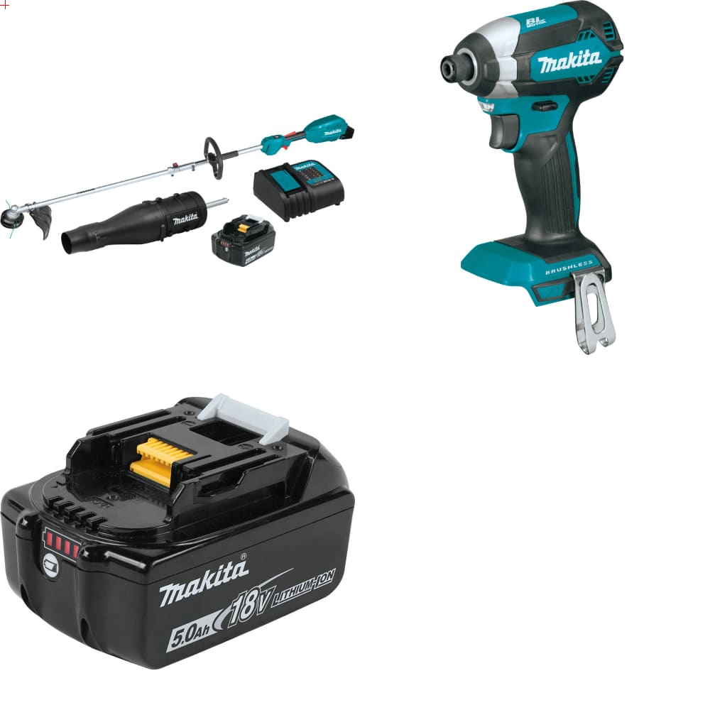 Makita XUX02SM1X3 18V Power Head Kit w/ FREE XDT13Z 18V Impact Driver & Battery
