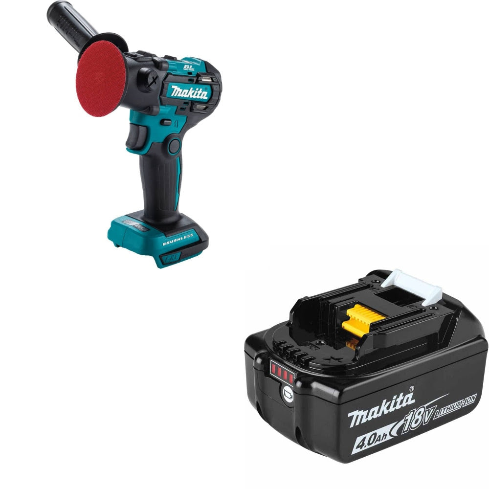 Makita XVP01Z Polisher/Sander Kit W/ FREE ADBL1840B 4.0Ah Battery