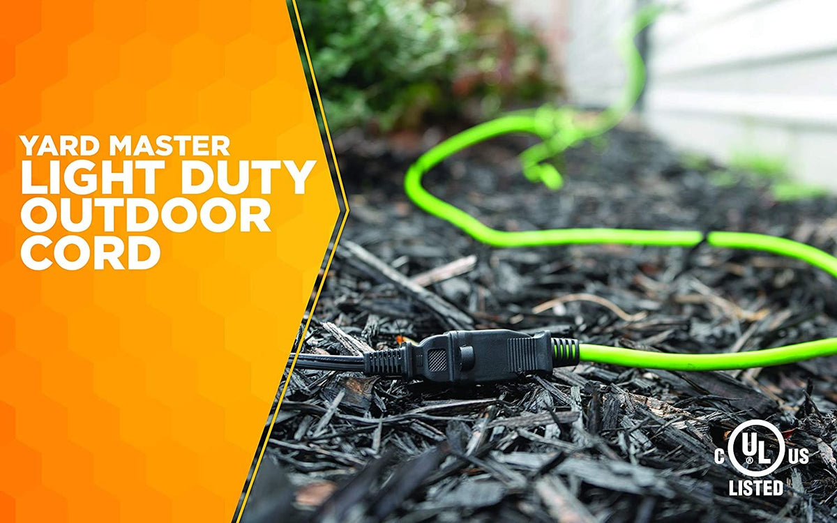 Yard Master 9940010 Outdoor Garden 120-Foot Extension Cord, Heavy Duty, Water Resistant, Super - 2