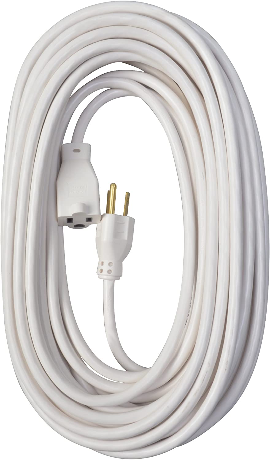 Yard Master 992382 White Patio 40-Foot, 3-Pronged, 16 Gauge Extension Cord, 13 AMPS, 125 Volts, - 2