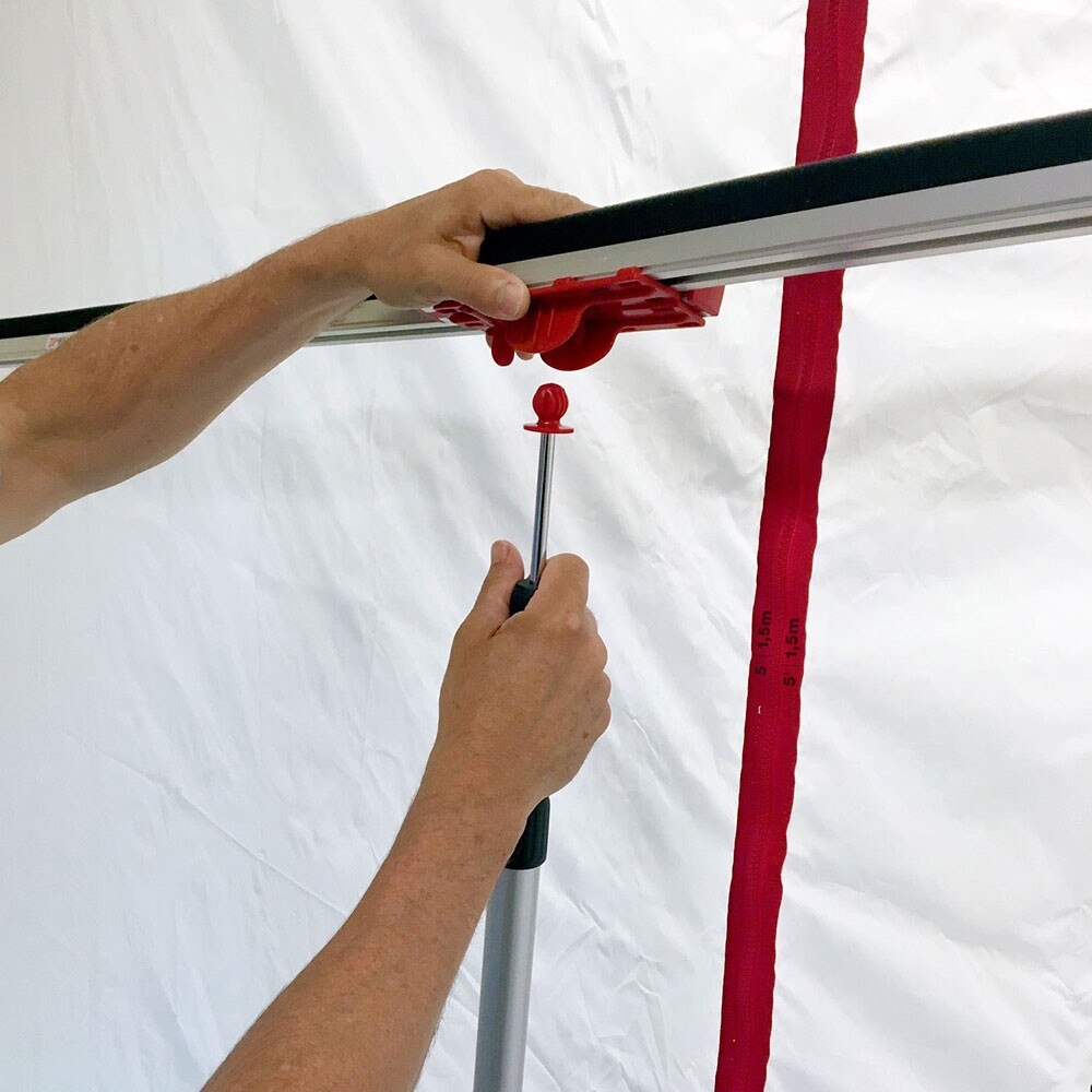 ZipWall Dust Barrier System SPN FoamRail Span Adjustable Tapeless Seal - 2