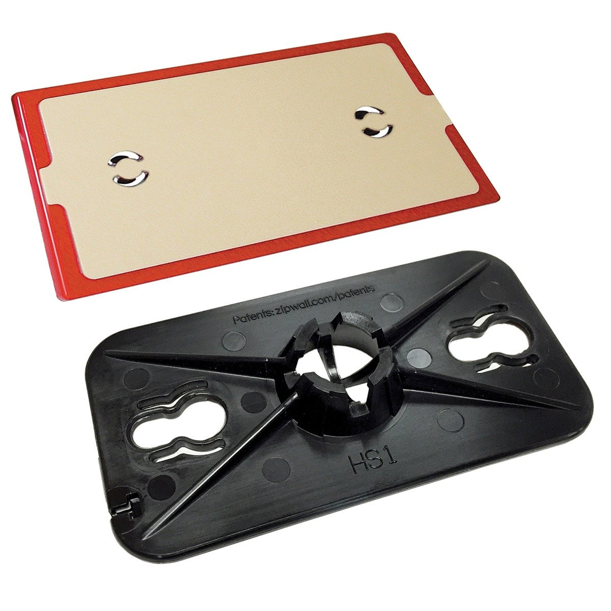 Zipwall TPH1 Head and Non-Skid Plate Replacement for Dust Barrier Poles 5.75" x 3.25" x 1.25"