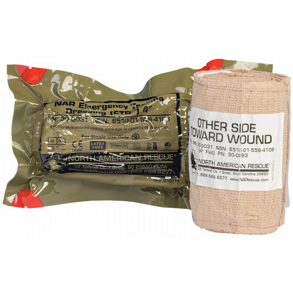 Zoll 8911-000465-01 Nar 4" Emergency Trauma Dressing (ETD) - 4