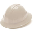 Pyramex HP26110 White Full Brim Style 6 Point Ratchet Suspension