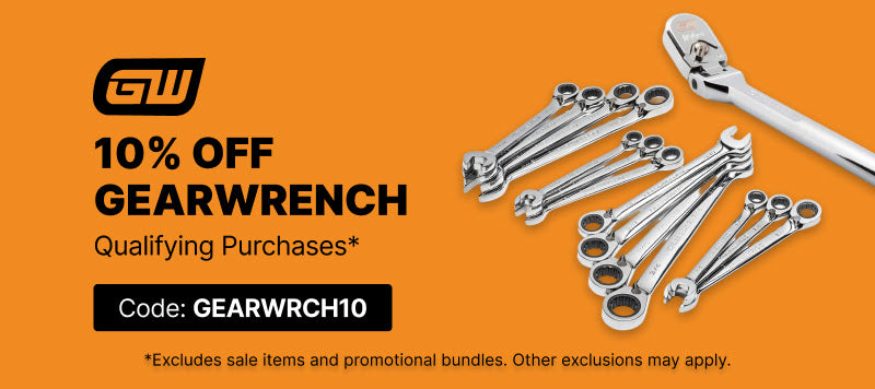 10% Off Qualifying GearWrench Purchases - Code GEARWRCH10