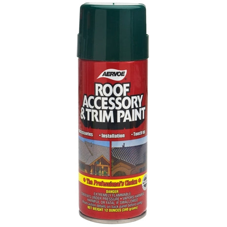 Aervoe 1613 12 oz. Terra Cotta Roof Accessory and Trim Paint