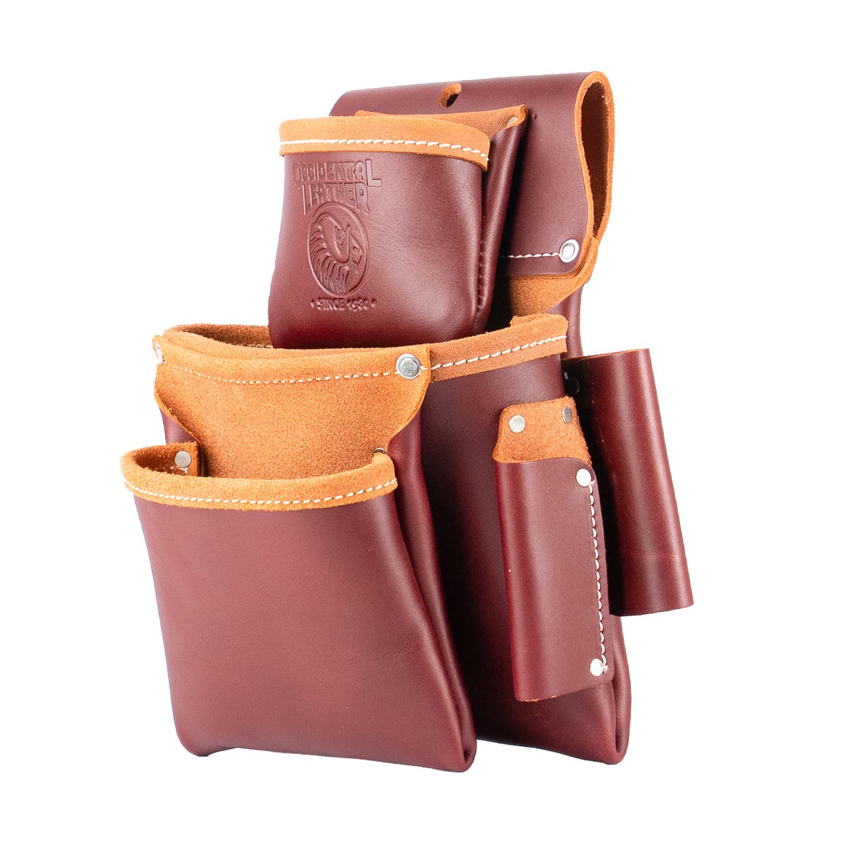 Occidental Leather 5060 3 Pouch Pro Fastener Bag - 3